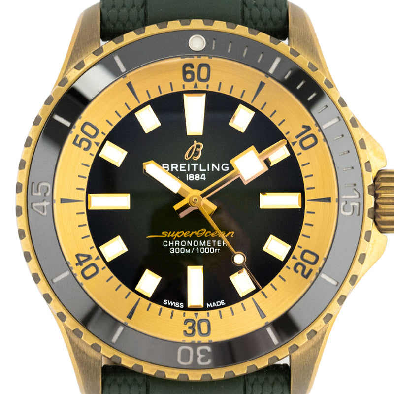 Superocean 42 Bronze Green Dial - N17375