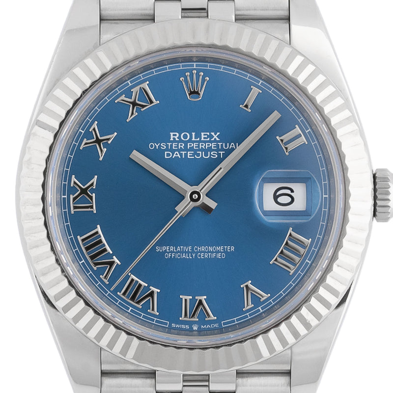 Datejust 41mm Azzurro Dial 2023 Jubilee - 126334