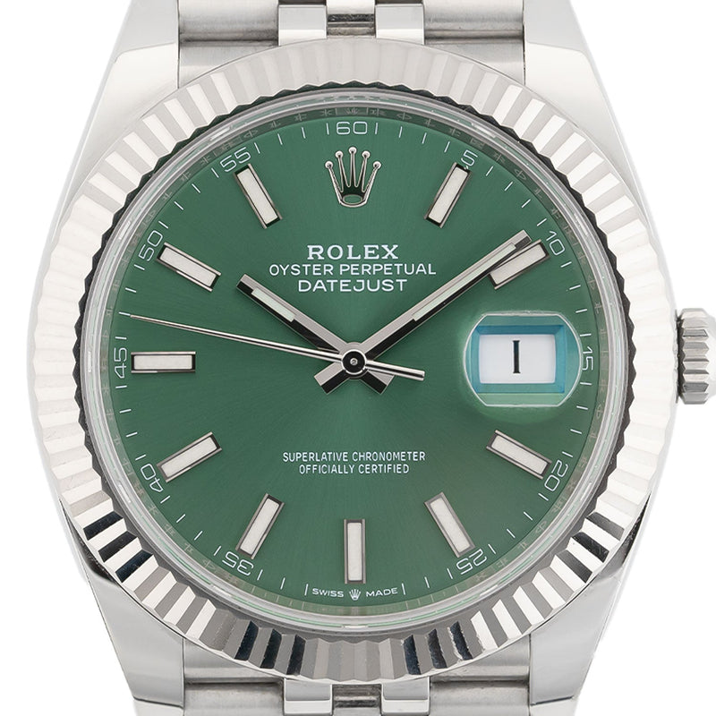 Datejust 41mm Mint Green Dial 2024 - 126334 – Marc Gebauer 