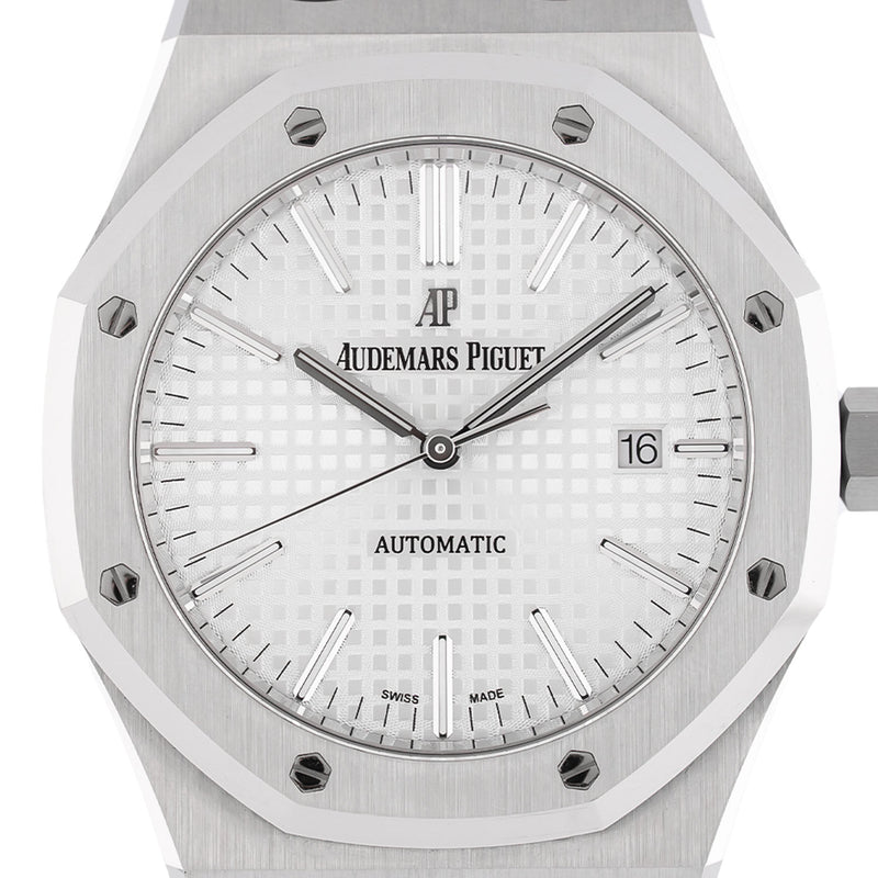 Royal Oak White Dial - 15400ST.OO.1220ST.02.A