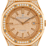 Royal Oak Pave Diamond Dial 2015 - 15402OR.ZZ.D003CR.01