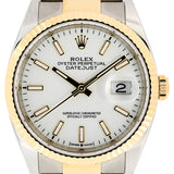 Datejust 36mm White Dial 2024 - 126233