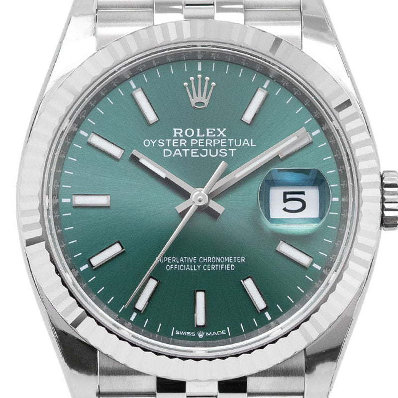 Datejust 36mm Green Dial 2022 Jubilee - 126234