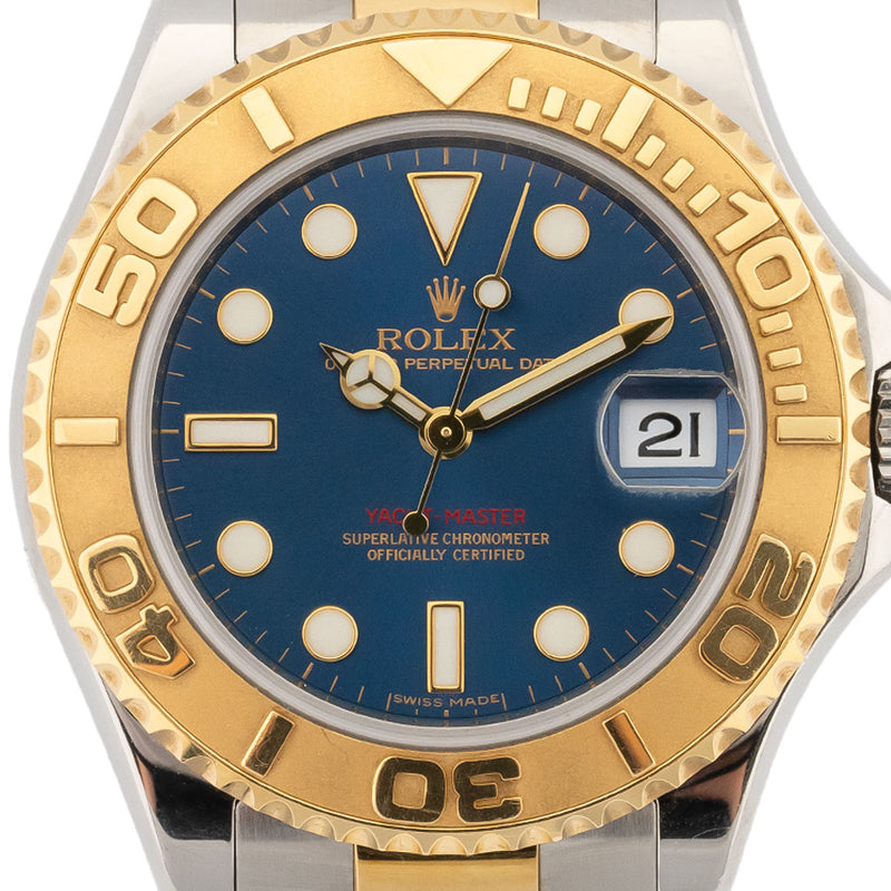 Yacht-Master 35mm Blue Dial 2009 LC100 - 168623 – Marc Gebauer