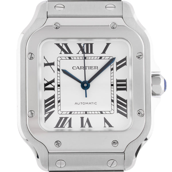 Santos Medium 35mm White Dial 2024 - WSSA0029