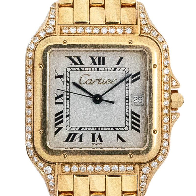 Panthère de Cartier Yellow Gold Diamond Setting 2018