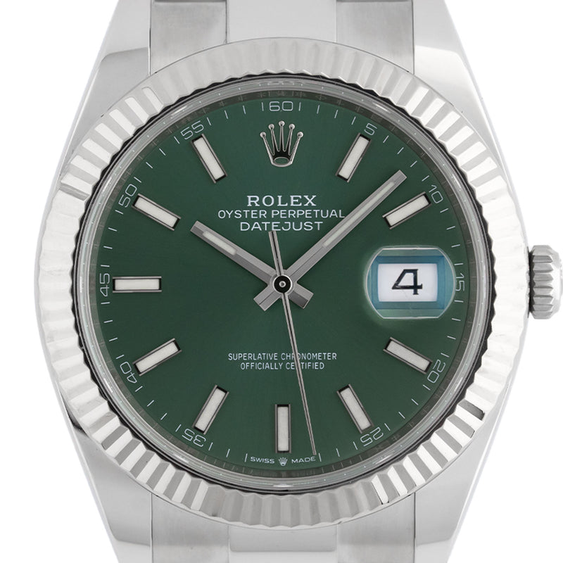 Datejust 41mm Green Dial 2023 Oyster - 126334