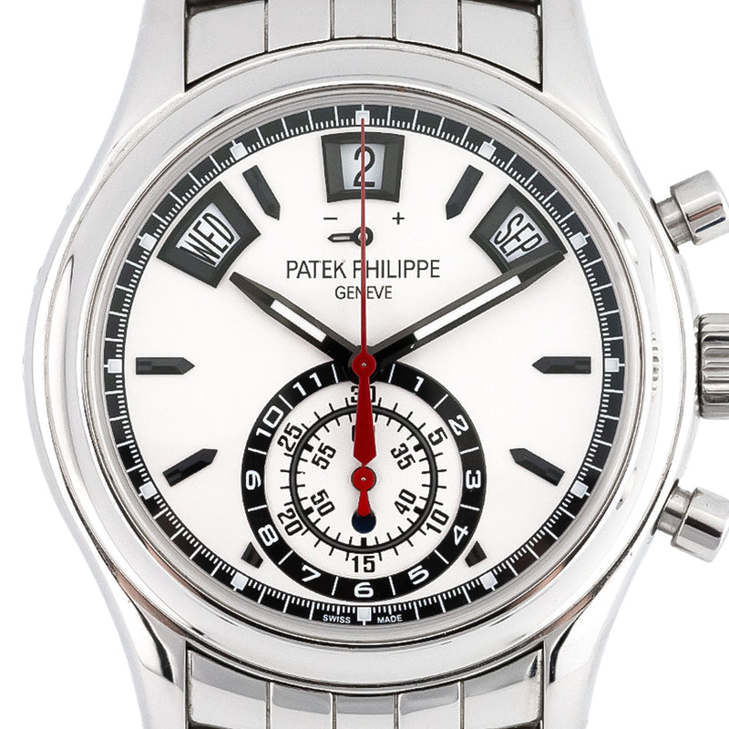 MG13238 - Annual Calendar White Dial 2015 - 5960/1A-001