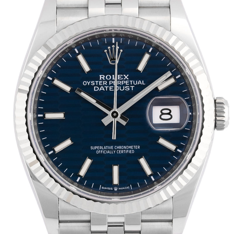 Datejust 36mm Blue Motif Dial 2024 Jubilee - 126234