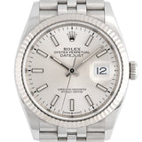 Datejust 36mm Silver Dial 2019 - 126234