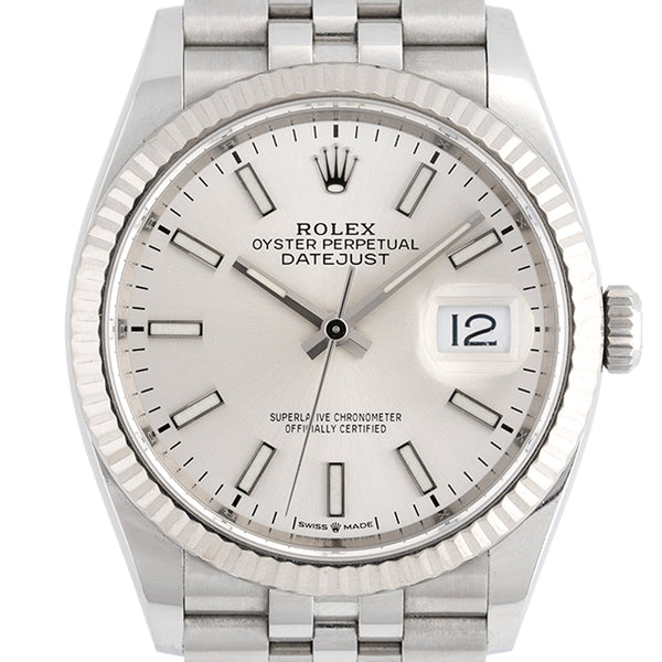 Datejust 36mm Silver Dial 2019 - 126234