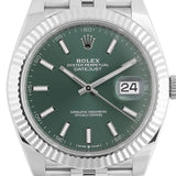 Datejust 41mm Green Dial 2023 Jubilee - 126334