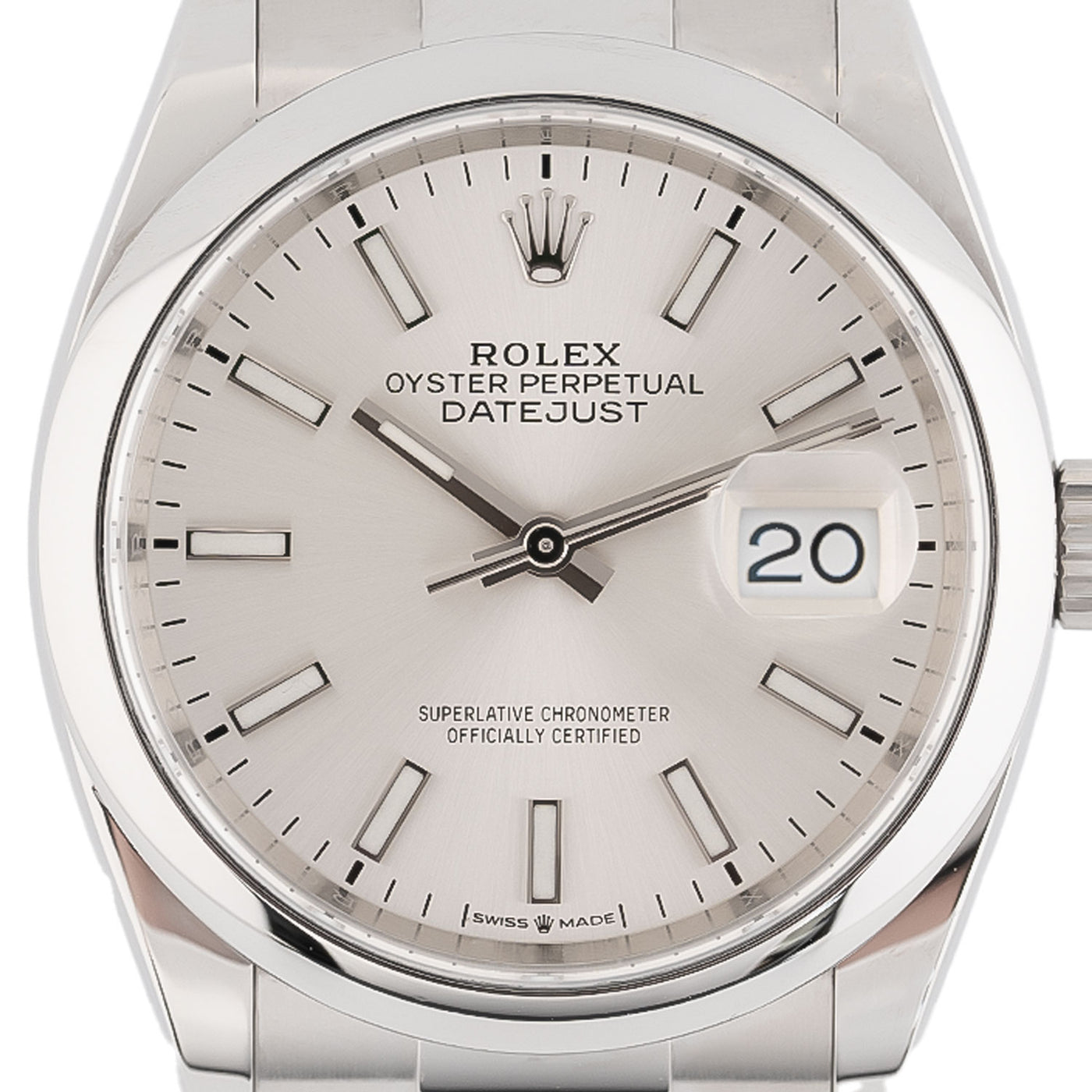 Datejust 36mm Silver Dial 2021 - 126200 – Marc Gebauer