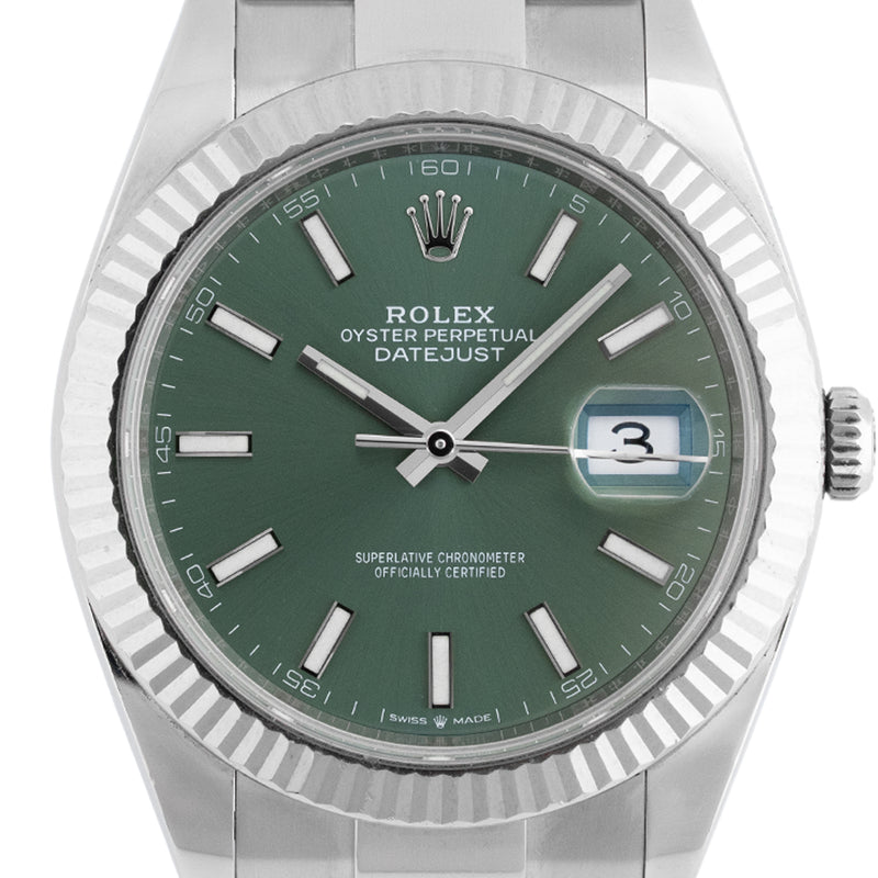 Datejust 41mm Green Dial 2022 Oyster - 126334