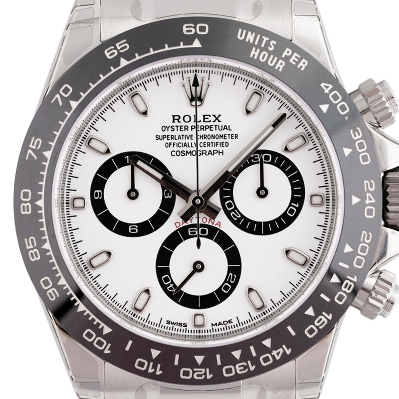 Daytona Cosmograph White Dial LC100 2018 Full Stickered - 116500LN