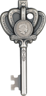 1 Unze Silber Key to my Kingdom 2023 AF (Auflage: 2.500 | Ultra High Relief | Antik Finish)