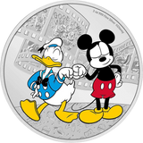 3 Unze Silber Donald Duck Mickey & Friends Walt Disney 2023 (Auflage: 1.000 | coloriert | Polierte Platte)