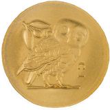 Athena's Owl Gold 2022 (Auflage: 5.000) - 0,5 g / div. Jahre