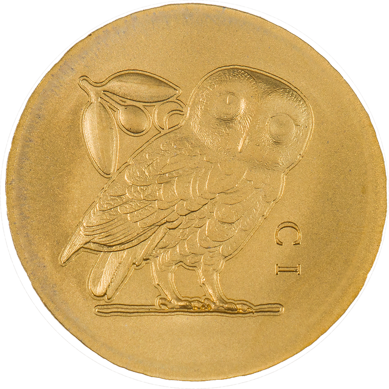 Athena's Owl Gold 2022 (Auflage: 5.000) - 0,5 g / div. Jahre