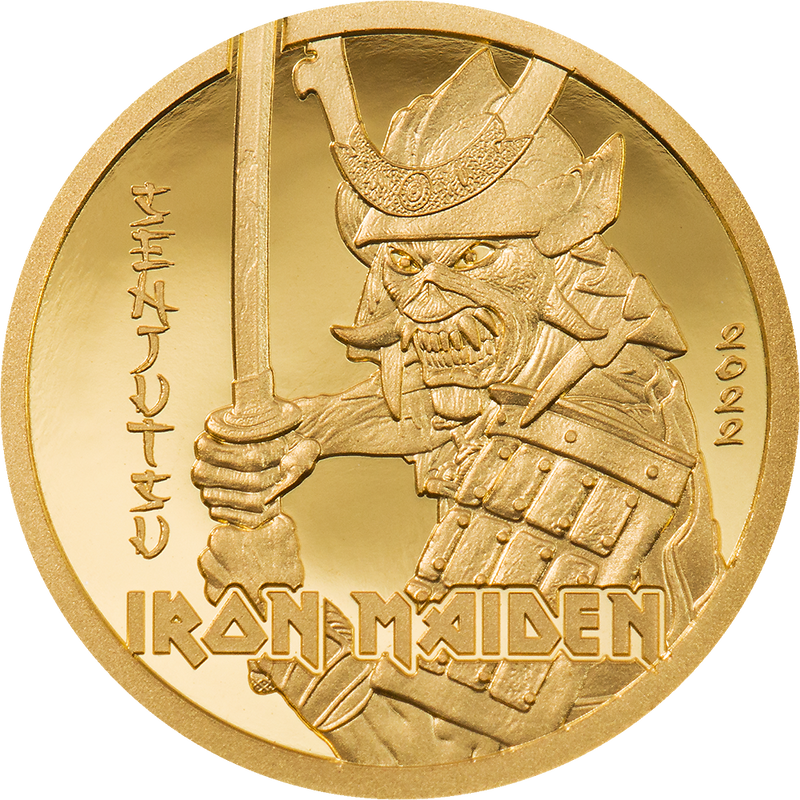 0,5g Iron Maiden - Senutsu Gold 2022 (Auflage: 15.000)