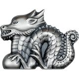 1 Unze Silber Mongolia - Great Silver Dragon