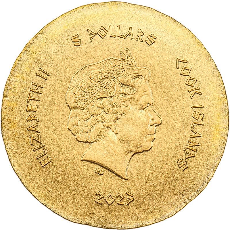 Gold Weintrauben von Naxos 2023 (Auflage: 15.000) - 0,5 g