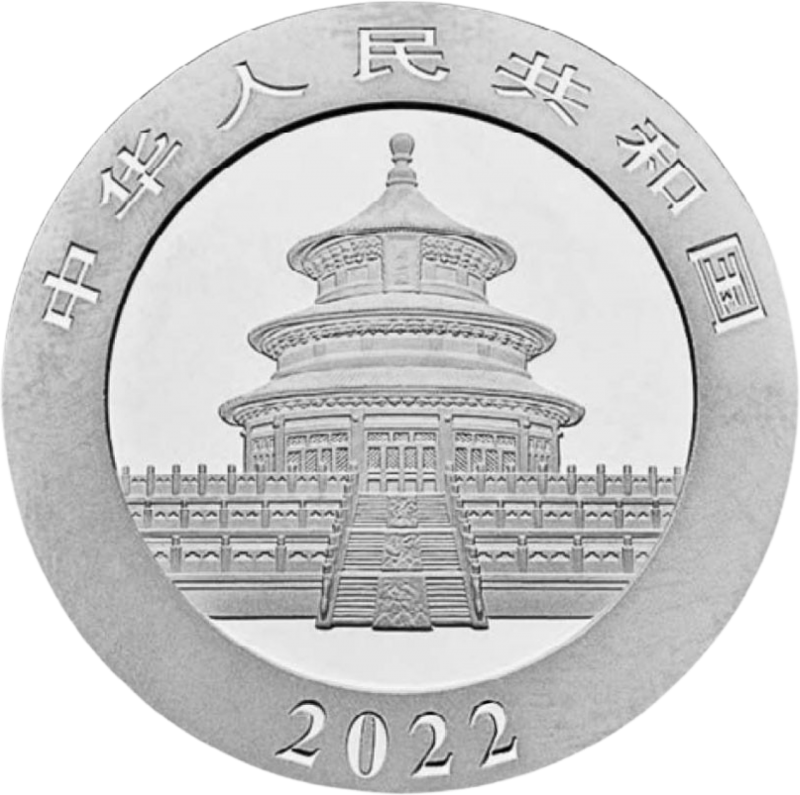 30g Silber China Panda 2022