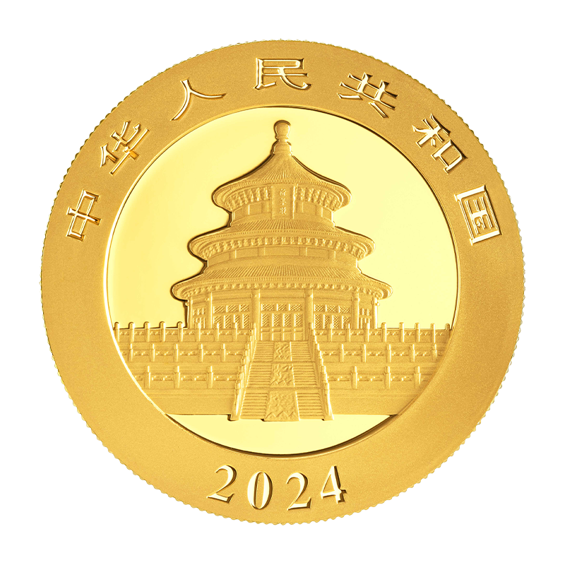 8g Gold China Panda 2024