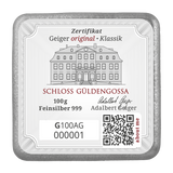 100g Silberbarren Geiger (gegossen)