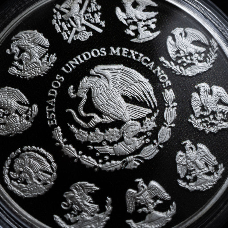 1 Unze Silber Mexiko Drogenkartell 2022 Silver Edition (Auflage: 150 | Ruthenium | Patrone)