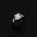 3.51ct Diamond Whitegold Ring + VVS2