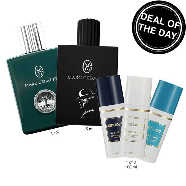 DEAL | Private Garden (5 ml) + Vendetta (5 ml) + Xerjoff Deo (FOR FREE)