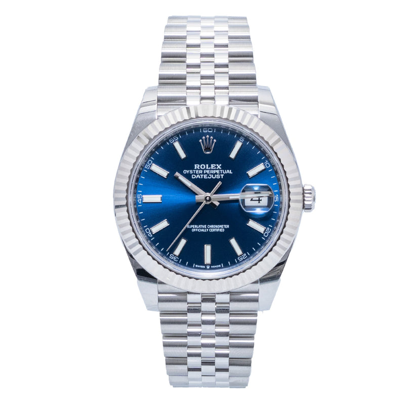 Datejust 41mm Blue Dial 2024 - 126334 – Marc Gebauer