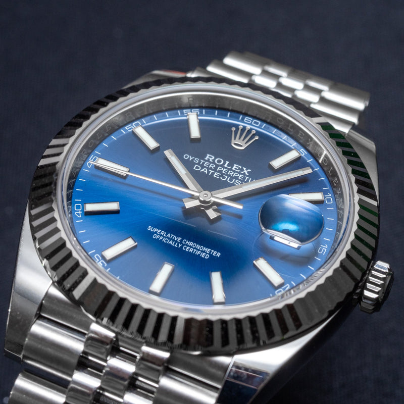 Datejust 41mm Blue Dial 2024 - 126334 – Marc Gebauer