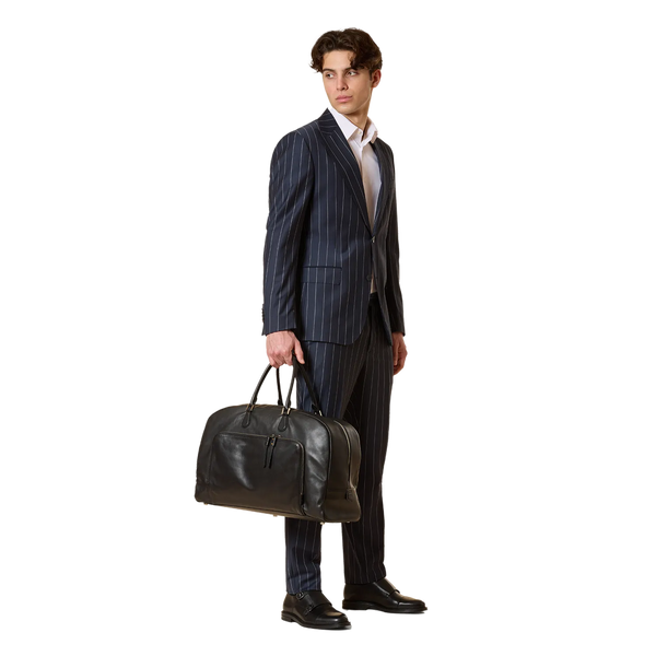 The ICONIC WEEKENDER BAG - the one for a lifetime - 100% super soft leather outside and inside