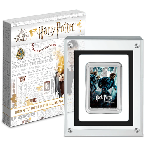 HARRY POTTER™ Movie Poster - Harry Potter and the Deathly Hallows Part 1™ 1oz Silver Coin