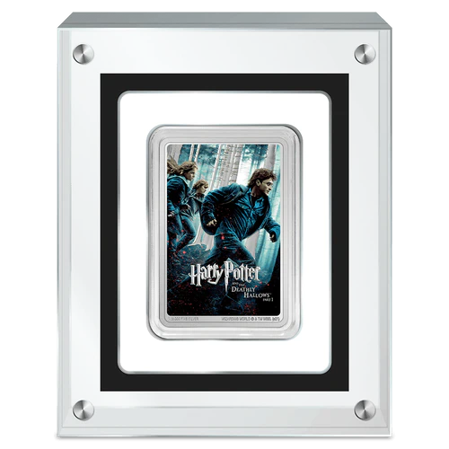 HARRY POTTER™ Movie Poster - Harry Potter and the Deathly Hallows Part 1™ 1oz Silver Coin