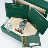 Datejust 41mm Mint Green Dial Oyster 2023 - 126334