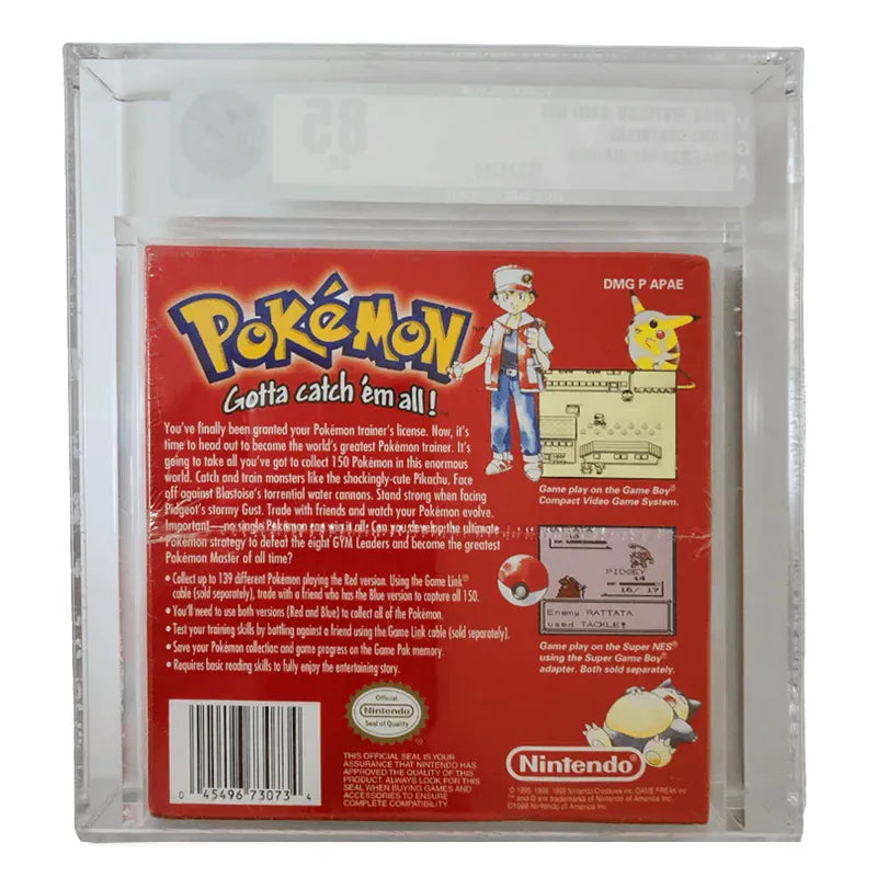 Pokemon Gotta Catch 'em All Red Version VGA 85 1998