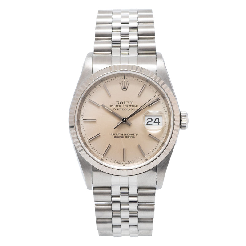 Datejust 36mm Silver Dial 1990 - 16234