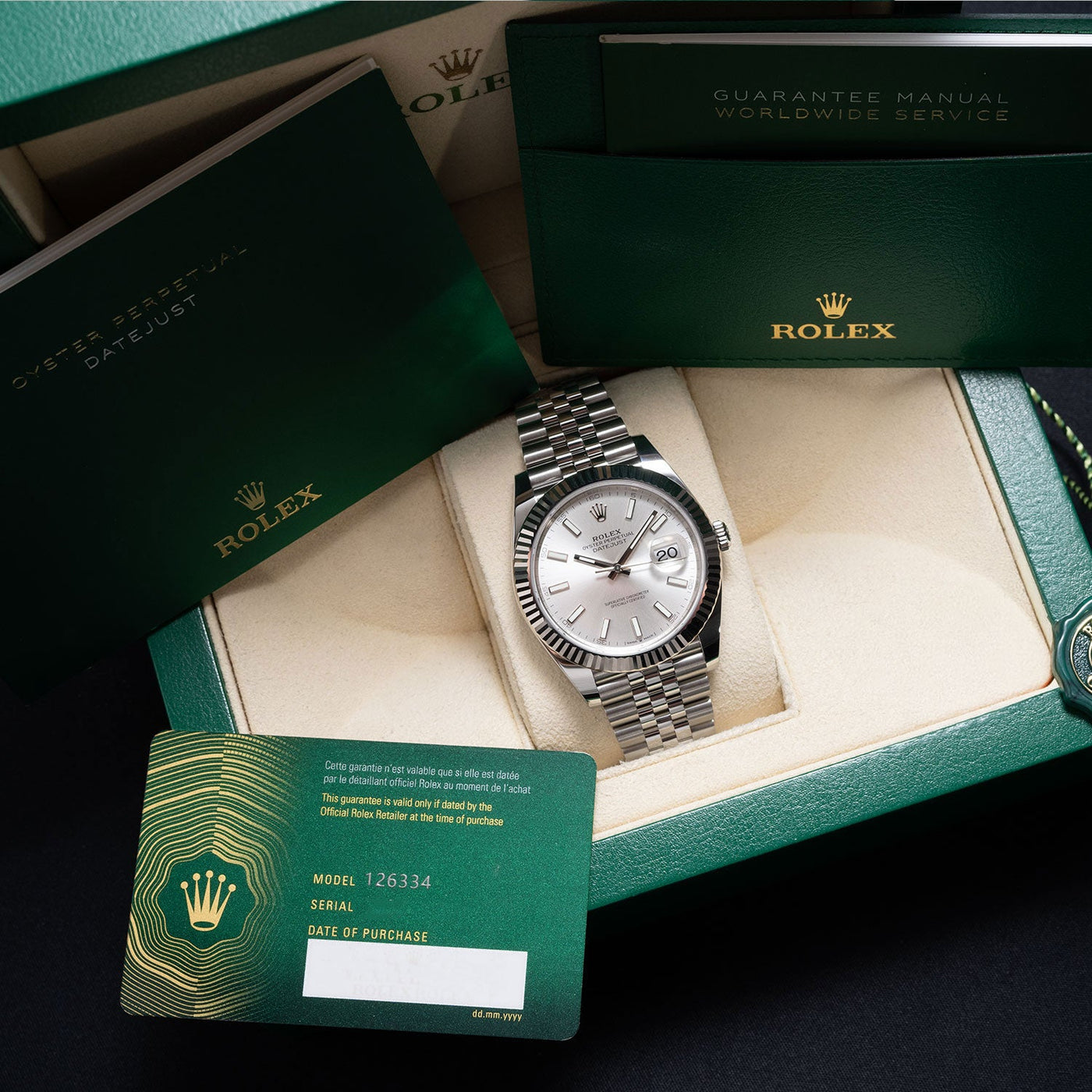 Datejust 41mm Silver Dial 2024 - 126334 – Marc Gebauer
