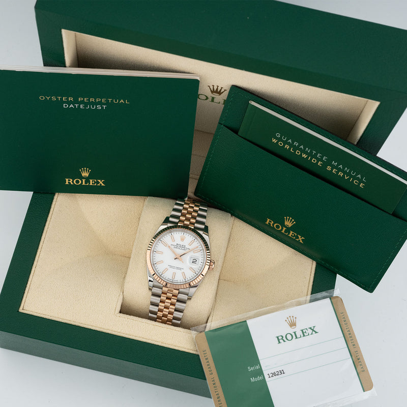 Datejust White Dial 2020 - 126231 – Marc Gebauer