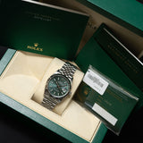 Datejust 36mm Green Dial 2022 Jubilee - 126234