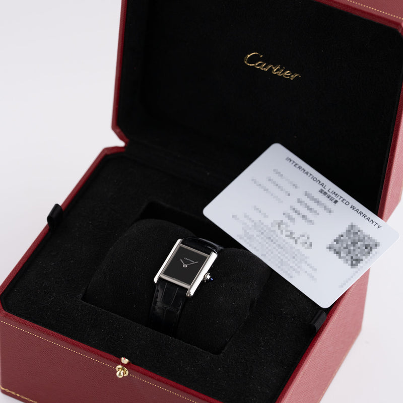 Must de Cartier Tank Black 2023 - WSTA0071