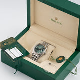 Datejust 36mm Green Dial 2025 Jubilee Full Sticker - 126234