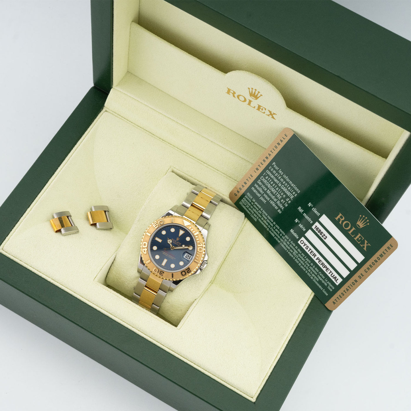 Yacht-Master 35mm Blue Dial 2009 LC100 - 168623 – Marc Gebauer