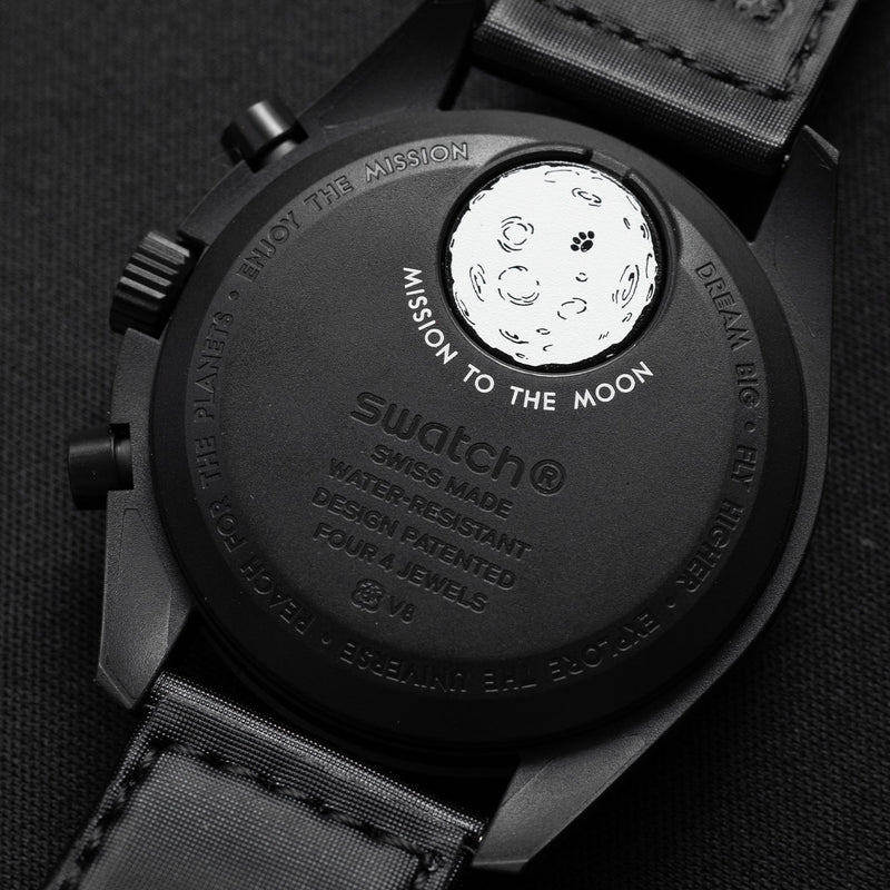 Swatch X Omega Moonswatch - Snoopy Black