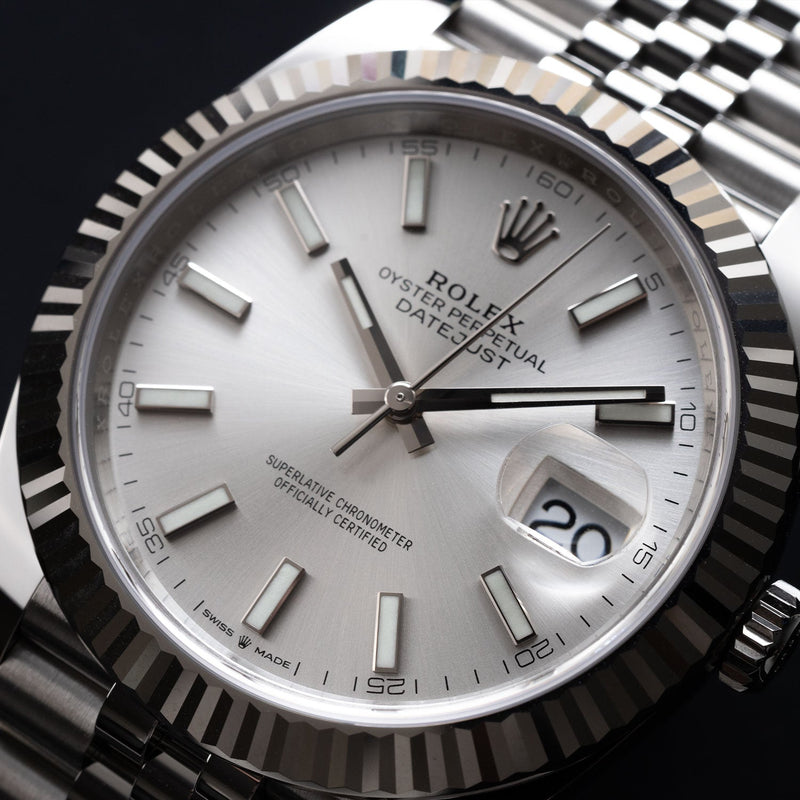 Datejust 41mm Silver Dial 2024 - 126334 – Marc Gebauer