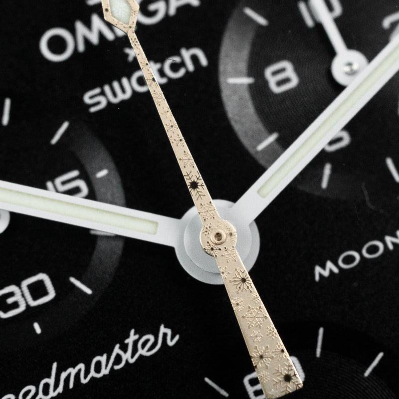 Swatch X Omega Moonswatch Moonshine Gold Snowflake