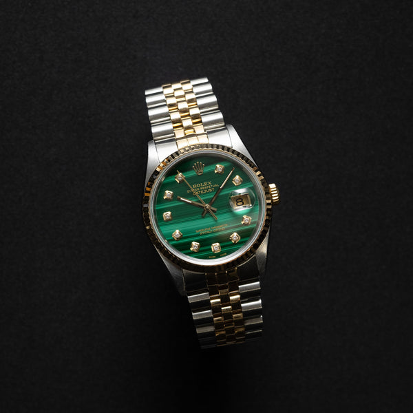 Datejust 36mm Malachite Diamond Dial 1989 - 16233